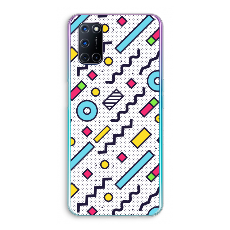 8-bit N°8: Oppo A72 Transparant Hoesje