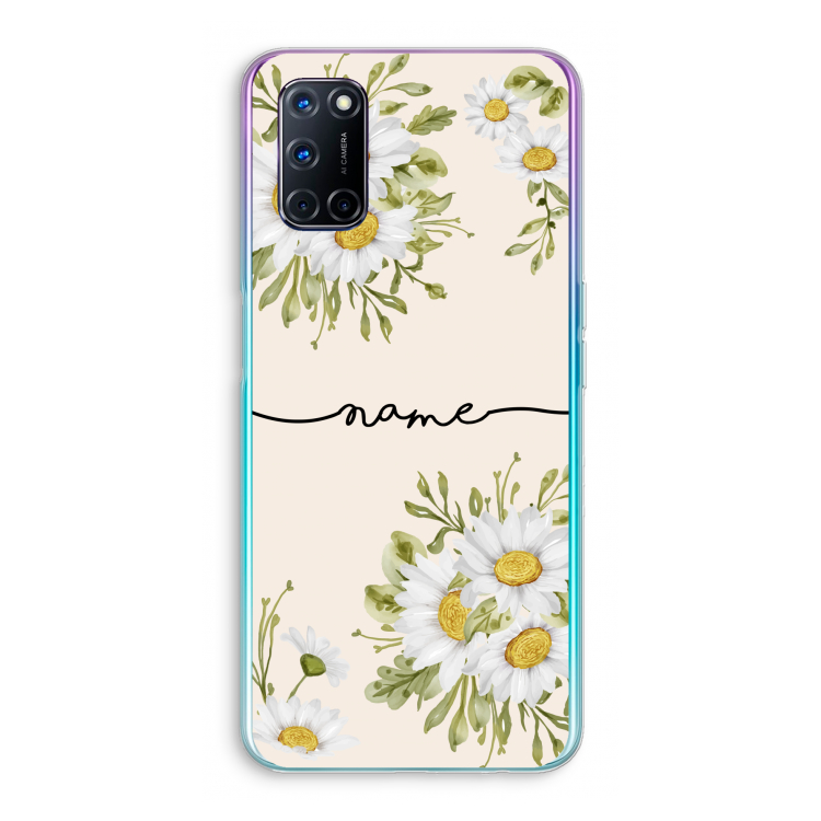 Daisies: Oppo A72 Transparant Hoesje