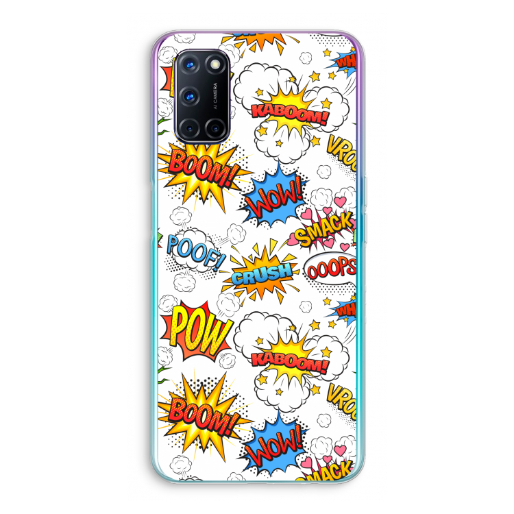 Pow Smack: Oppo A72 Transparant Hoesje