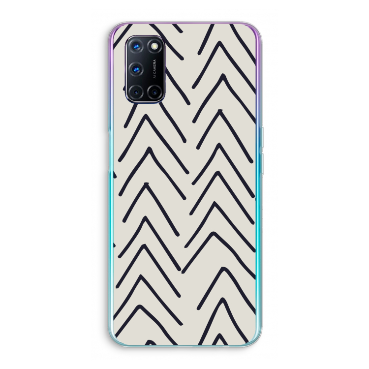Marrakech Arrows: Oppo A72 Transparant Hoesje