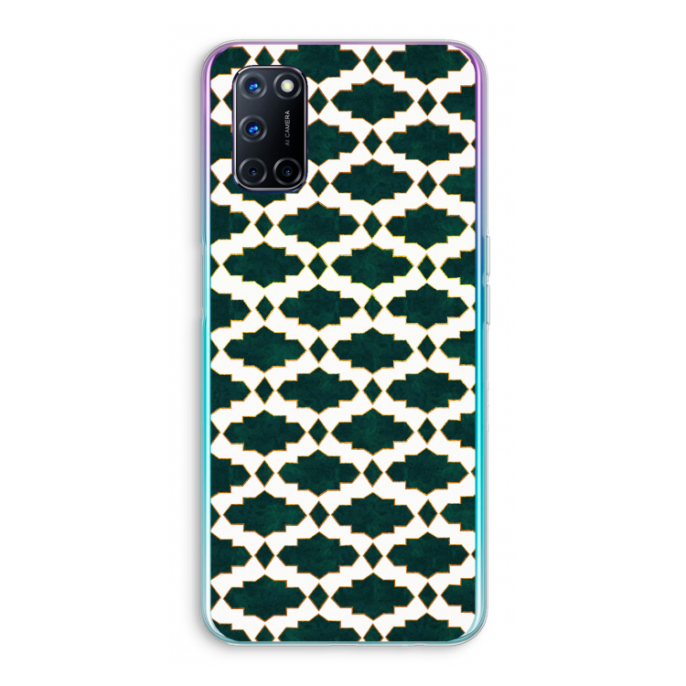 Moroccan tiles: Oppo A72 Transparant Hoesje