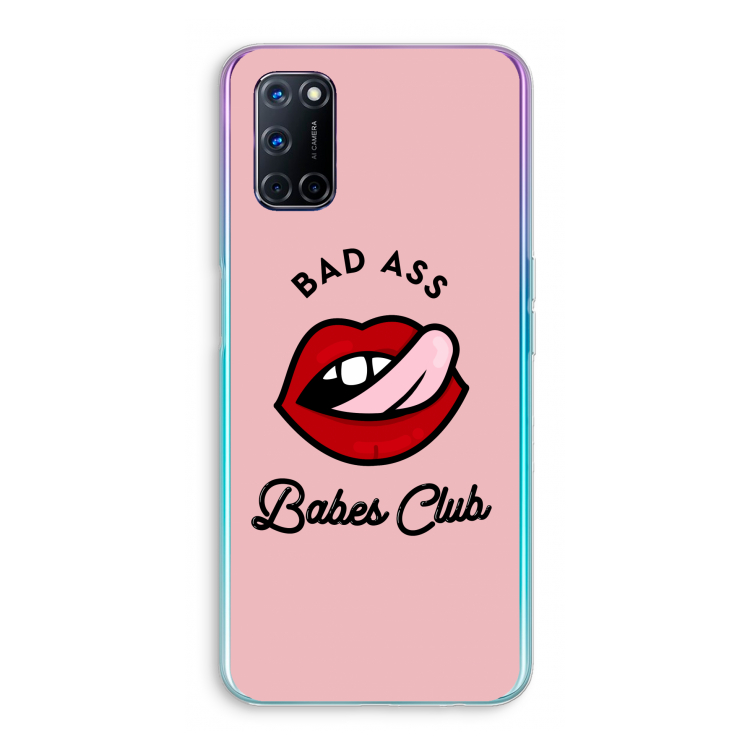 Badass Babes Club: Oppo A72 Transparant Hoesje