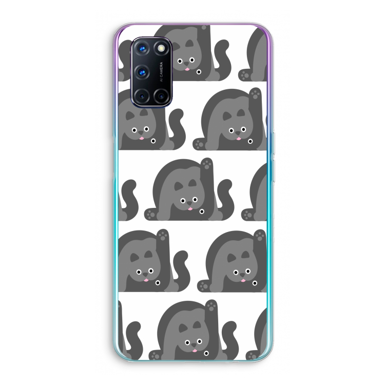 Cats: Oppo A72 Transparant Hoesje