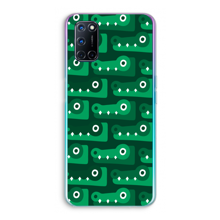 Crocs: Oppo A72 Transparant Hoesje