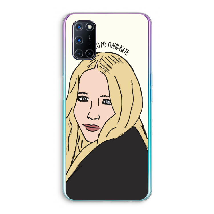 Mary Kate: Oppo A72 Transparant Hoesje
