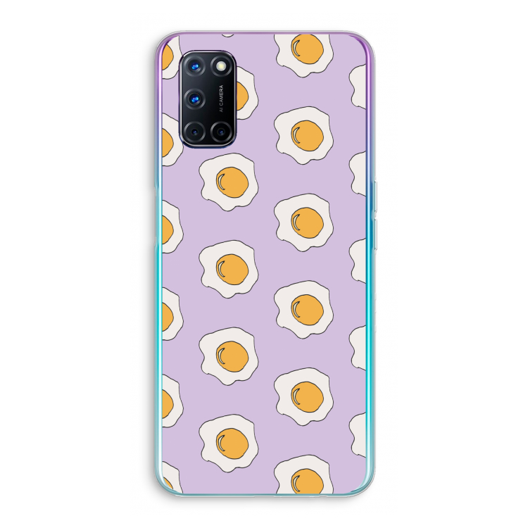Bacon to my eggs #1: Oppo A72 Transparant Hoesje