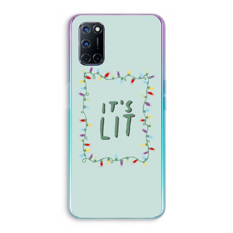 It's Lit: Oppo A72 Transparant Hoesje