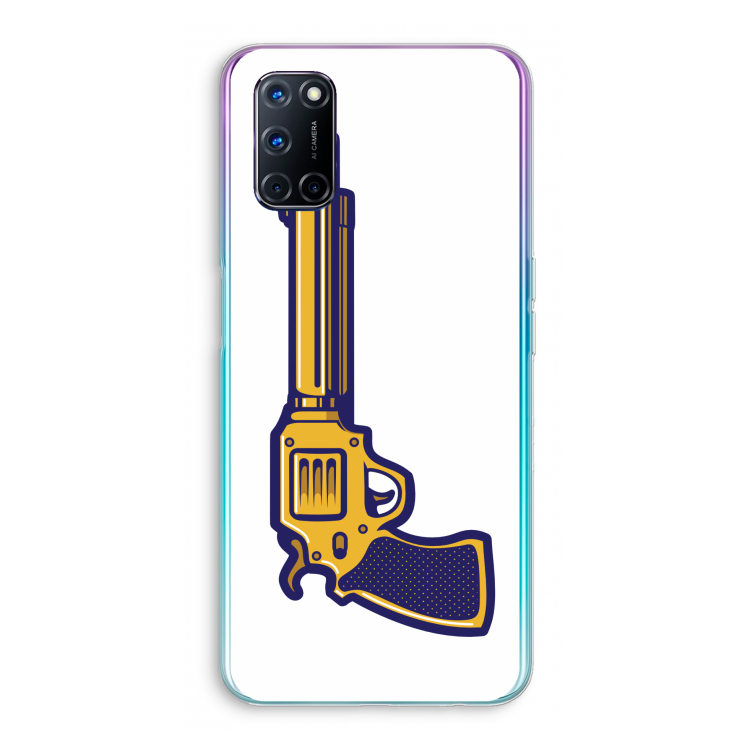 Pew Pew Pew: Oppo A72 Transparant Hoesje