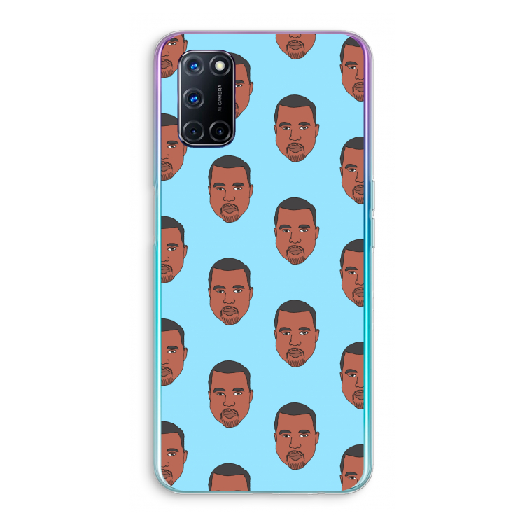 Kanye Call Me?: Oppo A72 Transparant Hoesje