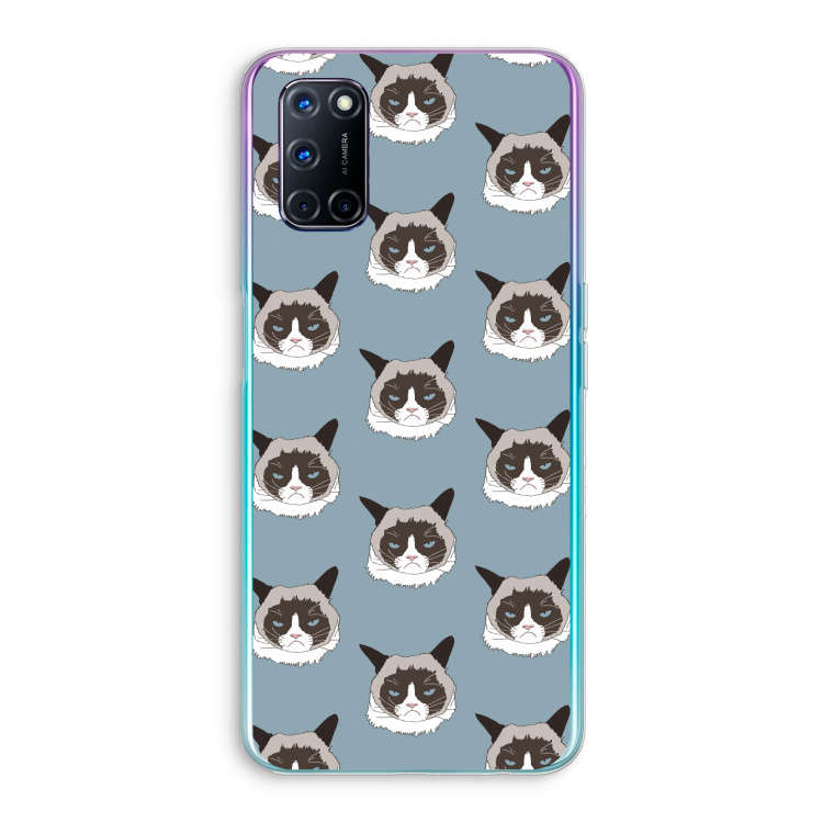 It's a Purrr Case: Oppo A72 Transparant Hoesje