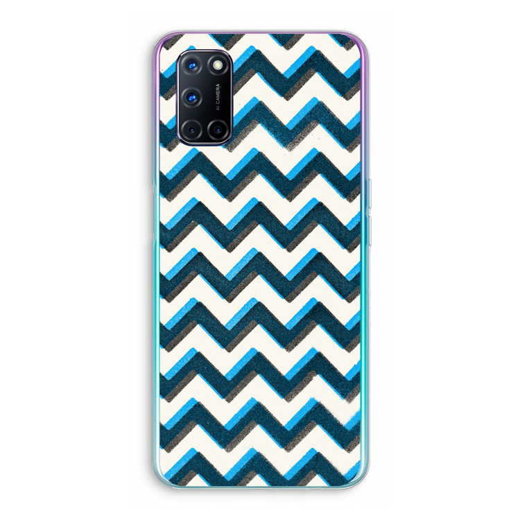 Onderbroken lijn: Oppo A72 Transparant Hoesje