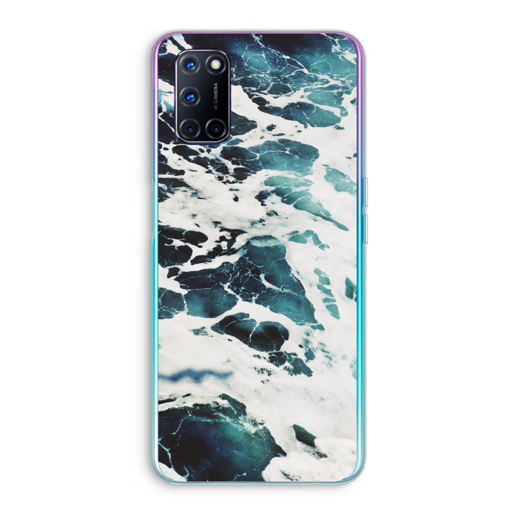 Golven: Oppo A72 Transparant Hoesje