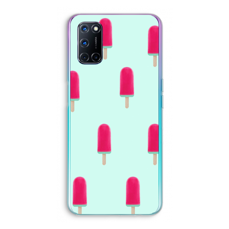 Waterijsje: Oppo A72 Transparant Hoesje