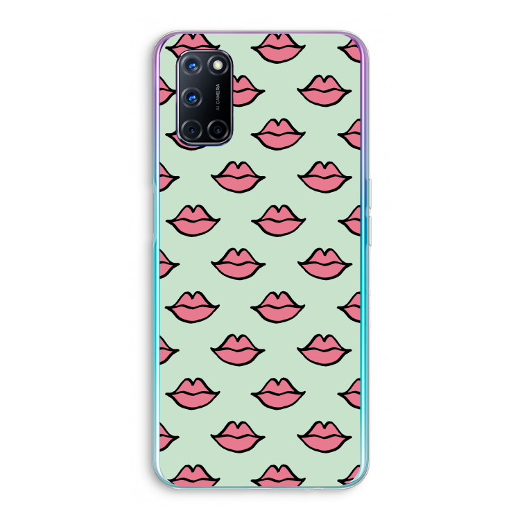 Lipjes: Oppo A72 Transparant Hoesje