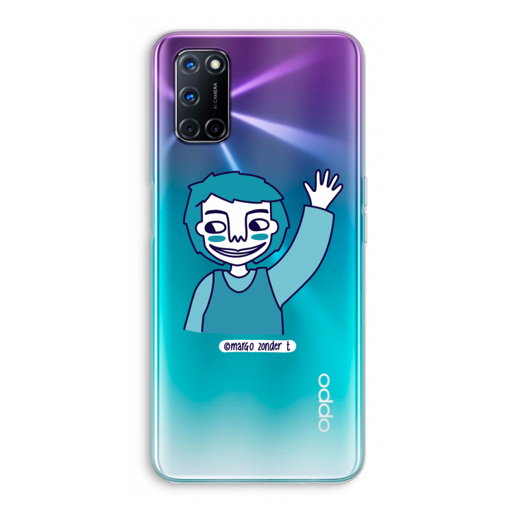 Zwaai: Oppo A72 Transparant Hoesje