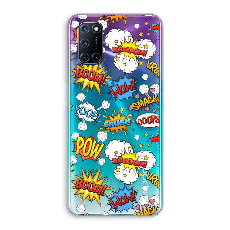 Pow Smack: Oppo A72 Transparant Hoesje