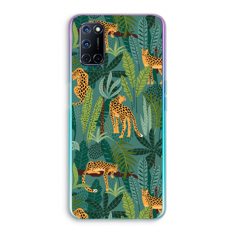 Luipaard 2: Oppo A72 Transparant Hoesje