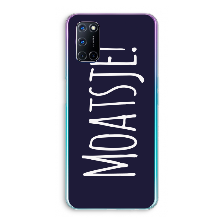 Moatsje!: Oppo A72 Transparant Hoesje
