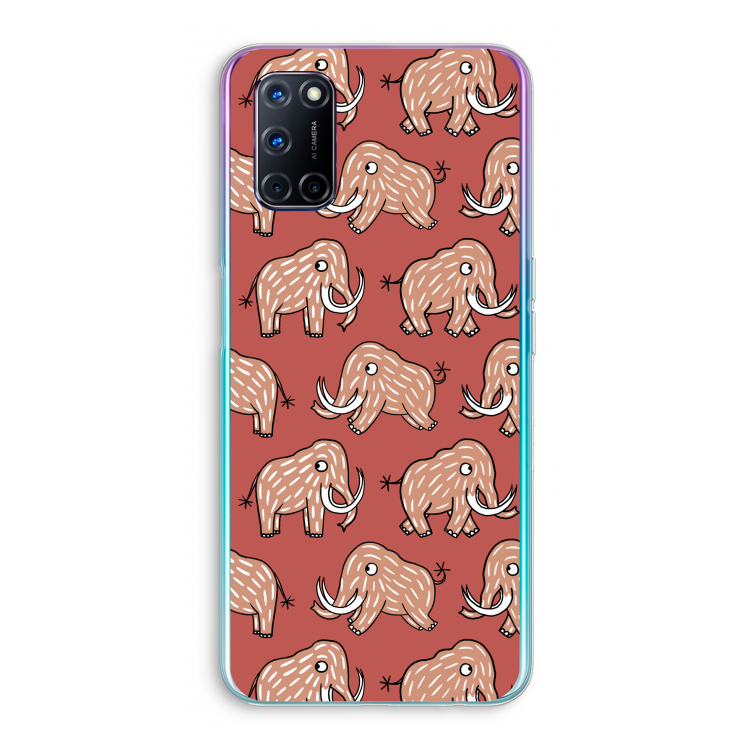 Mammoet: Oppo A72 Transparant Hoesje