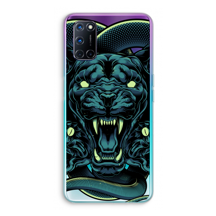 Cougar and Vipers: Oppo A72 Transparant Hoesje