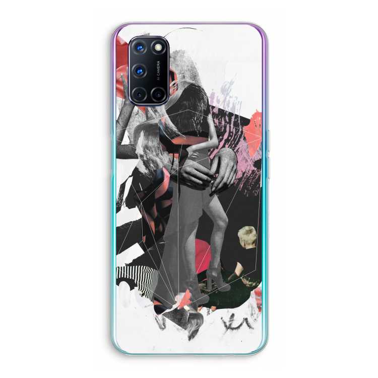 Dissimulation du réel: Oppo A72 Transparant Hoesje