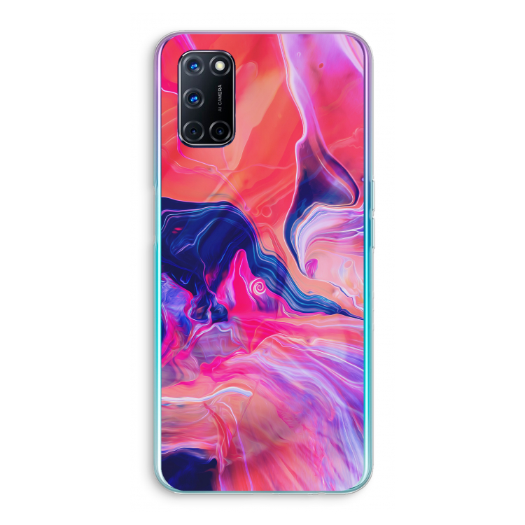 Earth And Ocean: Oppo A72 Transparant Hoesje