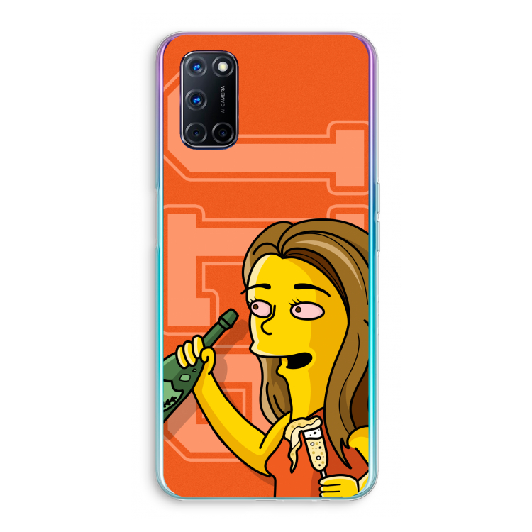 Jamie Lee Simpson: Oppo A72 Transparant Hoesje