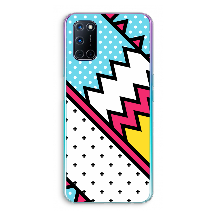 Pop Art #2: Oppo A72 Transparant Hoesje
