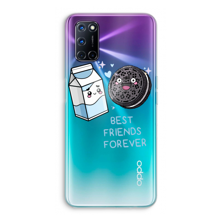 Best Friend Forever: Oppo A72 Transparant Hoesje