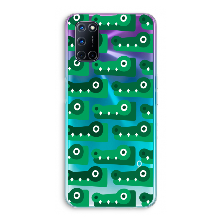 Crocs: Oppo A72 Transparant Hoesje