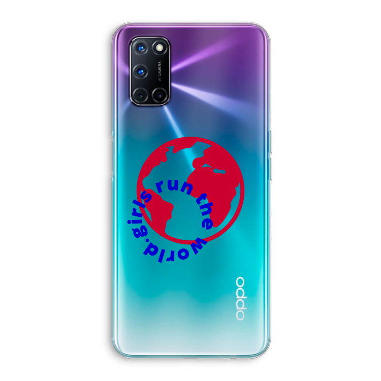 Run The World: Oppo A72 Transparant Hoesje