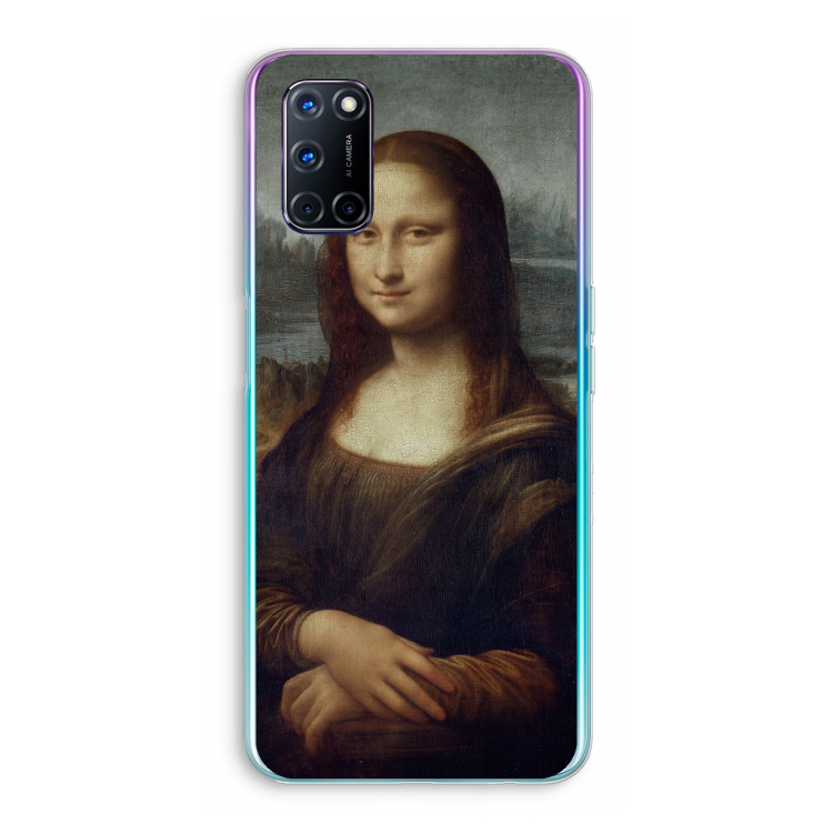 Mona Lisa: Oppo A72 Transparant Hoesje