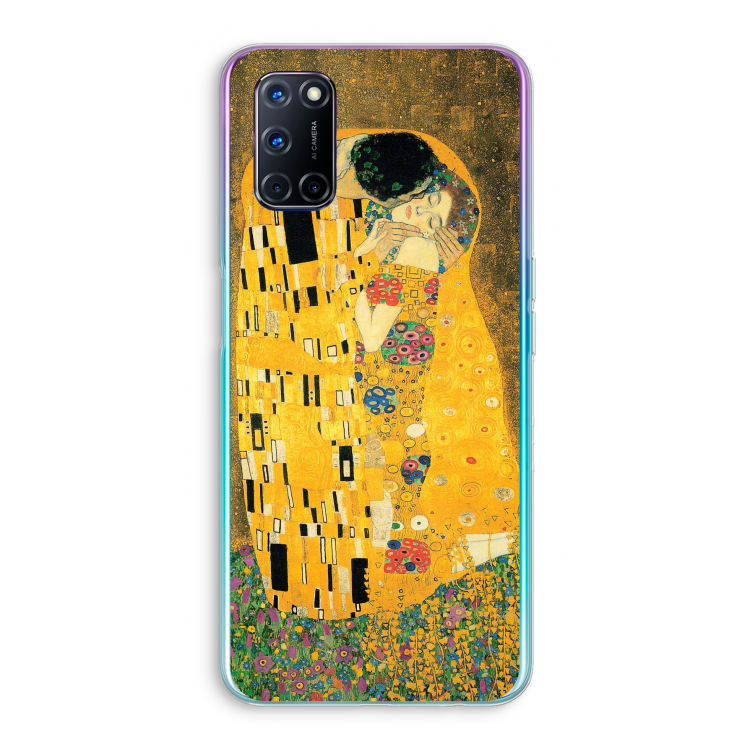 Der Kuss: Oppo A72 Transparant Hoesje