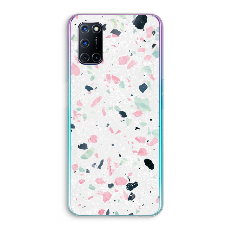 Terrazzo N°3: Oppo A72 Transparant Hoesje