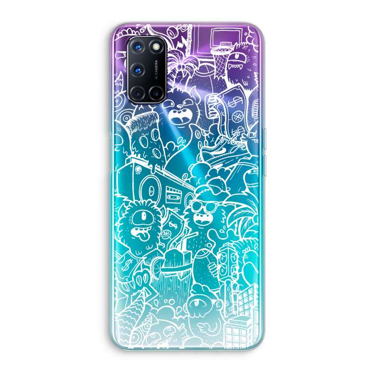 Vexx City #2: Oppo A72 Transparant Hoesje