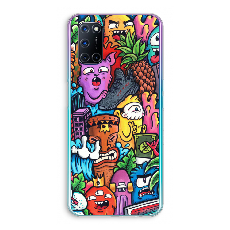 Vexx Mixtape: Oppo A72 Transparant Hoesje