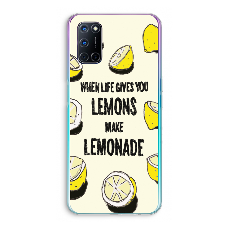 Lemonade: Oppo A72 Transparant Hoesje