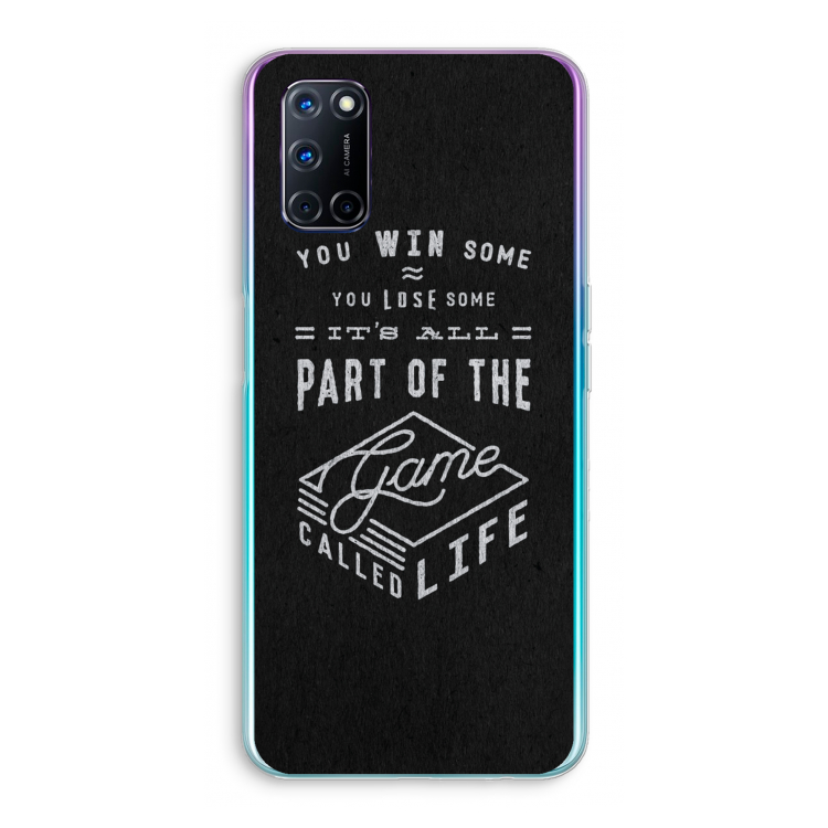 Life: Oppo A72 Transparant Hoesje