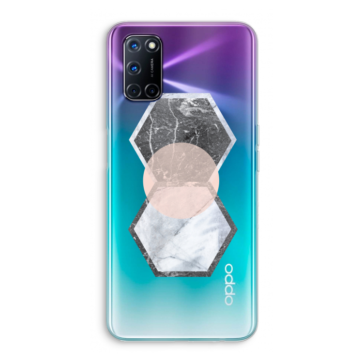 Creatieve toets: Oppo A72 Transparant Hoesje