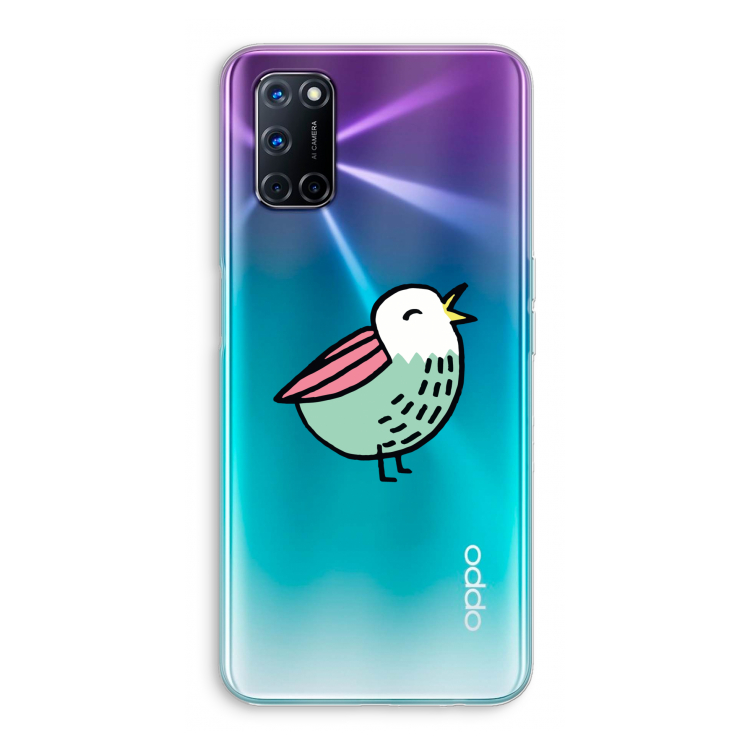 Birdy: Oppo A72 Transparant Hoesje