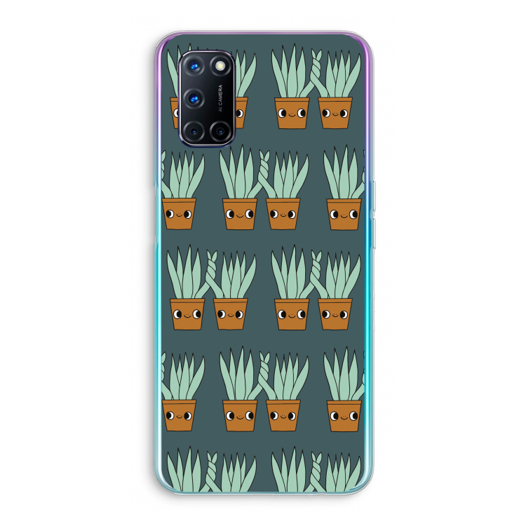 Sansevieria: Oppo A72 Transparant Hoesje