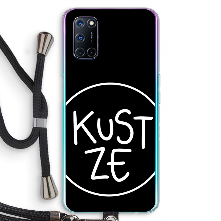 KUST ZE: Oppo A72 Transparant Hoesje met koord