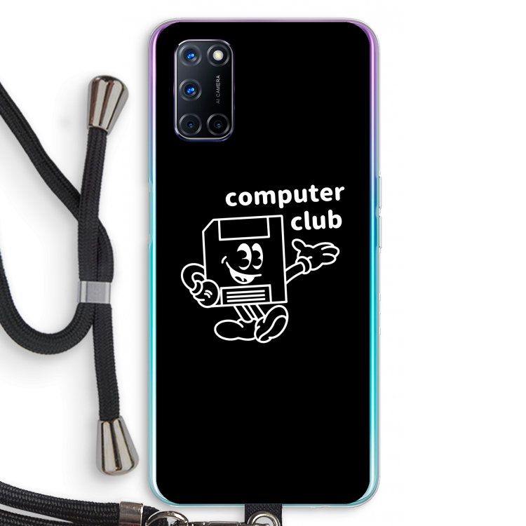 Floppyhead: Oppo A72 Transparant Hoesje met koord