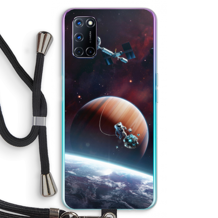 Examiner: Oppo A72 Transparant Hoesje met koord