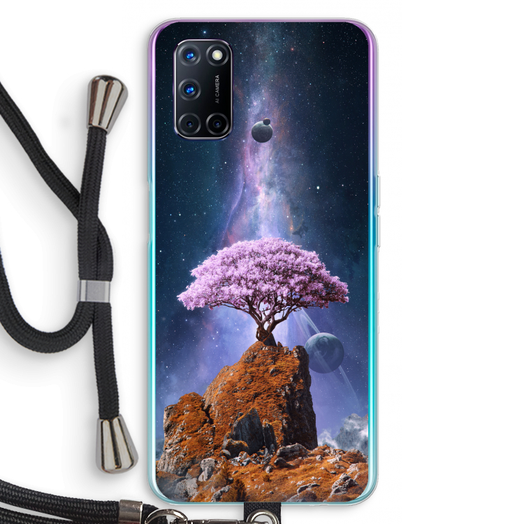 Ambition: Oppo A72 Transparant Hoesje met koord