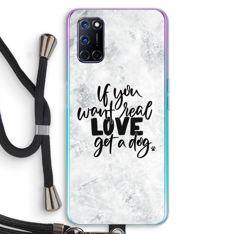 Partner in crime: Oppo A72 Transparant Hoesje met koord