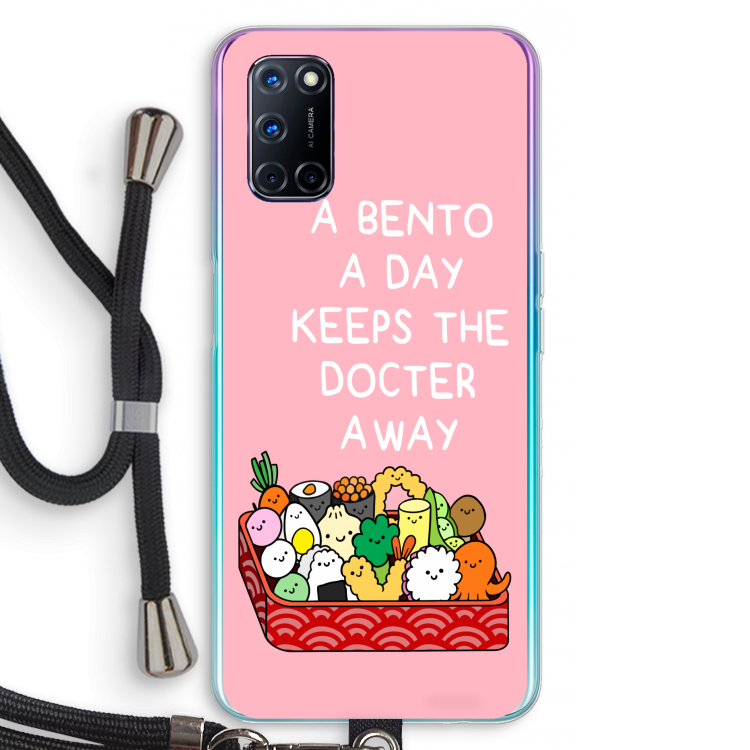 Bento a day: Oppo A72 Transparant Hoesje met koord
