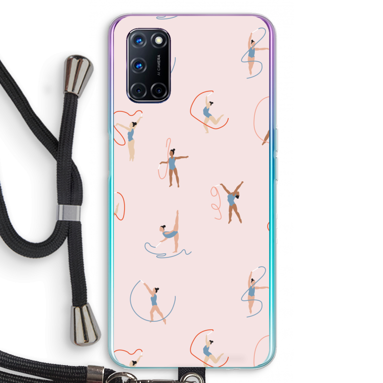 Dancing #3: Oppo A72 Transparant Hoesje met koord