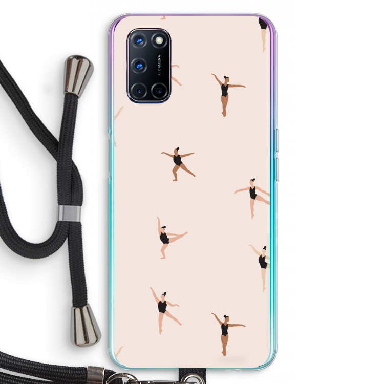 Dancing #1: Oppo A72 Transparant Hoesje met koord