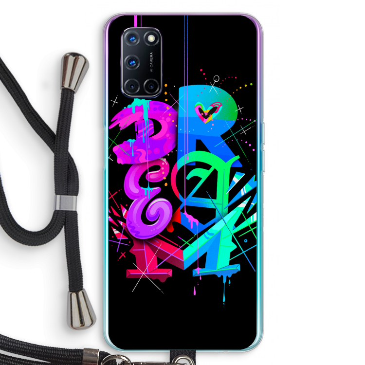 Dream: Oppo A72 Transparant Hoesje met koord